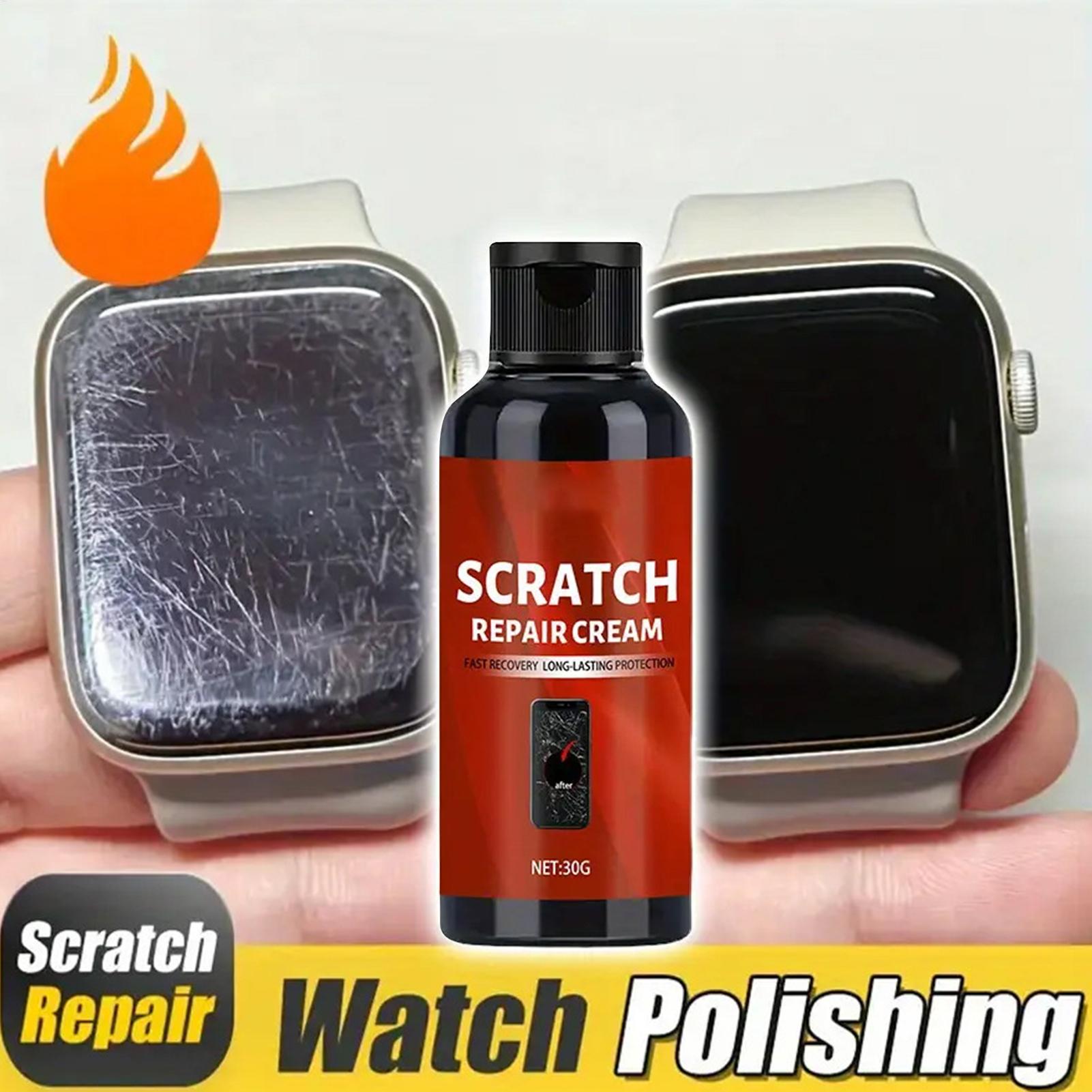 Jewelry Watches Repair - ครีมซ่อมรอยขีดข่วนหน้าจอ ครีมขัดเงา ซ่อมแซมเร็ว ครีมซ่อมกระจกนาฬิกาโทรศัพท์ ชุดขัดหน้าจอ ครีมขัดเงาเครื่องประดับ