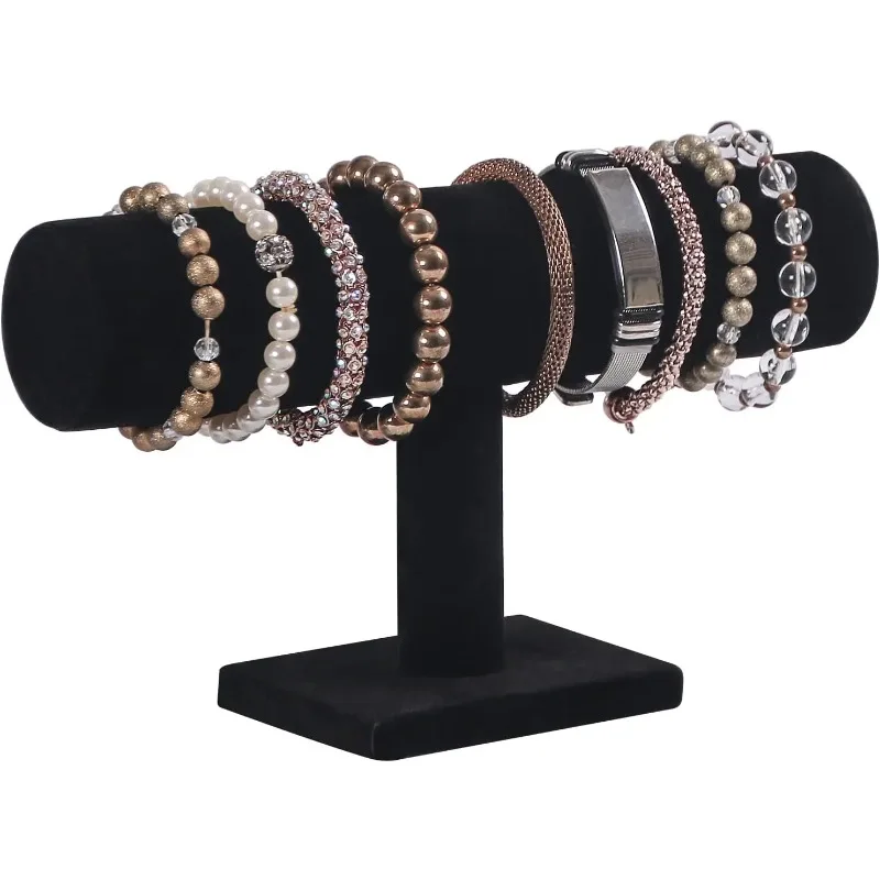 Jewelry Like Watches - สายรัดผมประดับจิวเวอรี่ชั้นวางสร้อยข้อมือที่จับชั้นวางสร้อยข้อมือรูปตัวทีบาร์