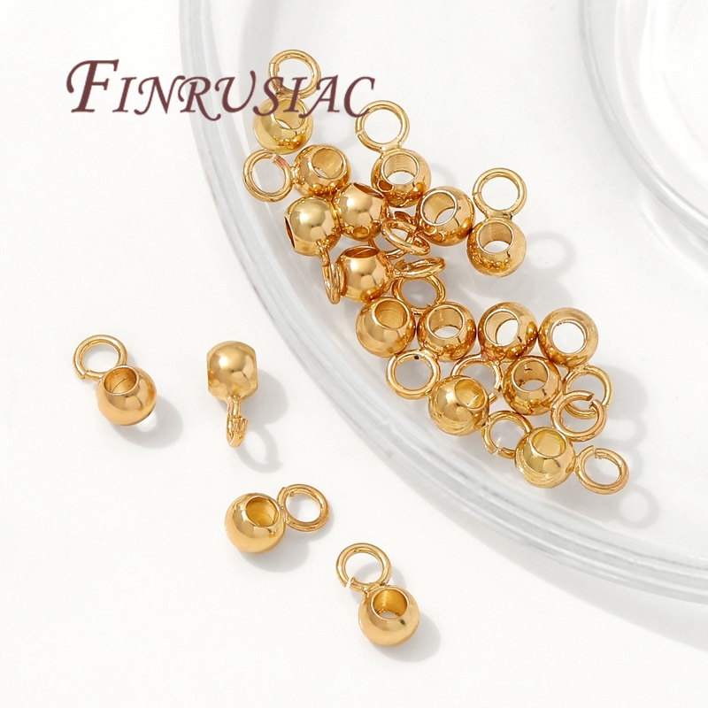 Gold Plated Ring - KC Gold Plated Bails เปิดแหวน,Bail สําหรับจี้,เครื่องประดับ