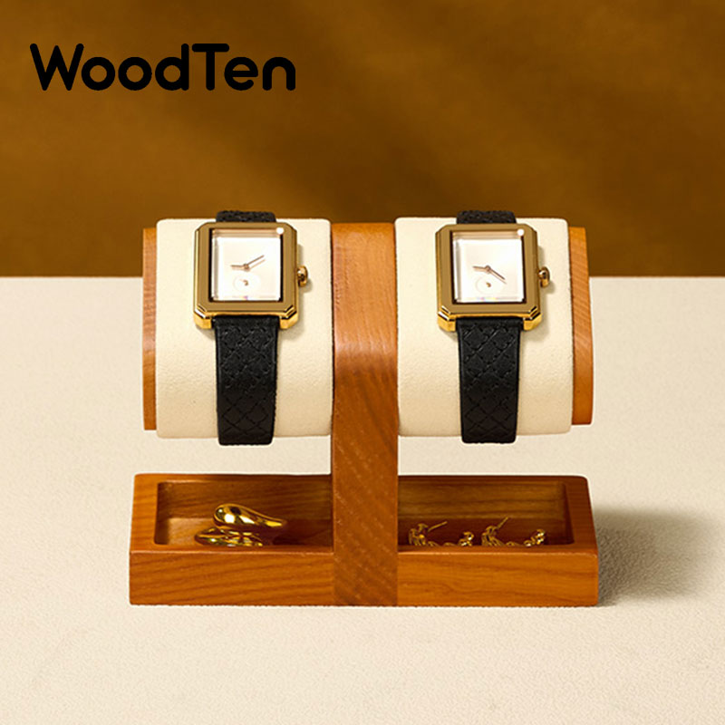 Jewelry Like Watches - แท่นวางนาฬิกา WoodTen ชั้นวางนาฬิกาไม้ แท่นจัดเก็บโชว์นาฬิกา ที่วางแหวนและเครื่องประดับ สำหรับนาฬิกาข้อมือและเครื่องประดับ