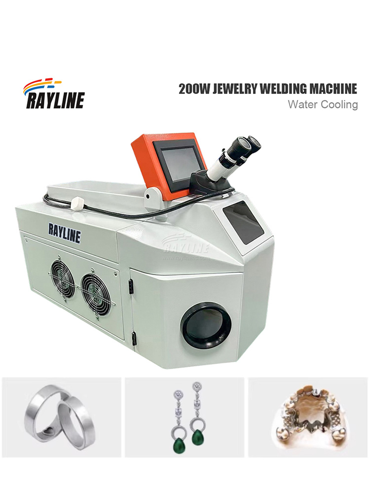 Jewelry Repair & Watches Photos - เครื่องเชื่อมเลเซอร์แบบจุดสำหรับงานจิวเวลรี่ 200W 160J ราคาประหยัด เลเซอร์ YAG