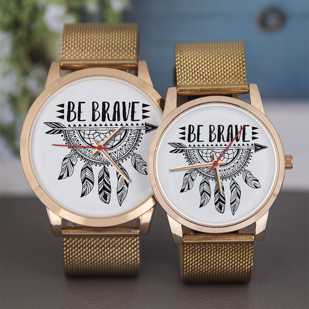Rose Gold Bracelet - นาฬิกา Arrow Cool Gift ขนาด 45/38