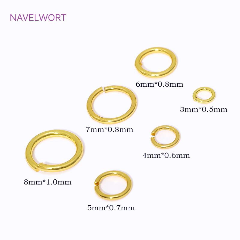 14K/18K Gold Plated แยกแหวนเปิ - Gold Plated Ring บทวิจารณ์และราคา