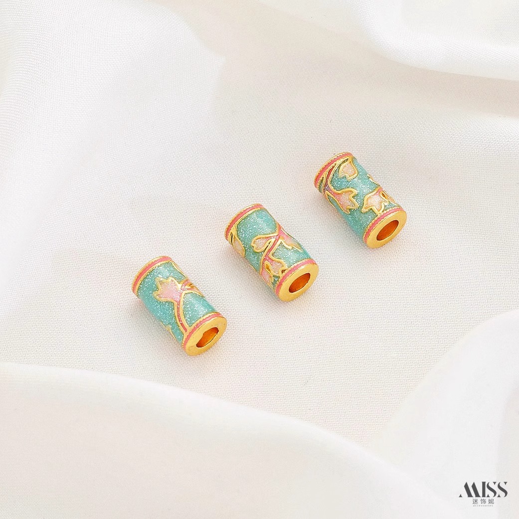 ลูกปัดเคลือบโคลอซอนเน่ชุบทอง 1 - Rose Gold Bracelet บทวิจารณ์และราคา