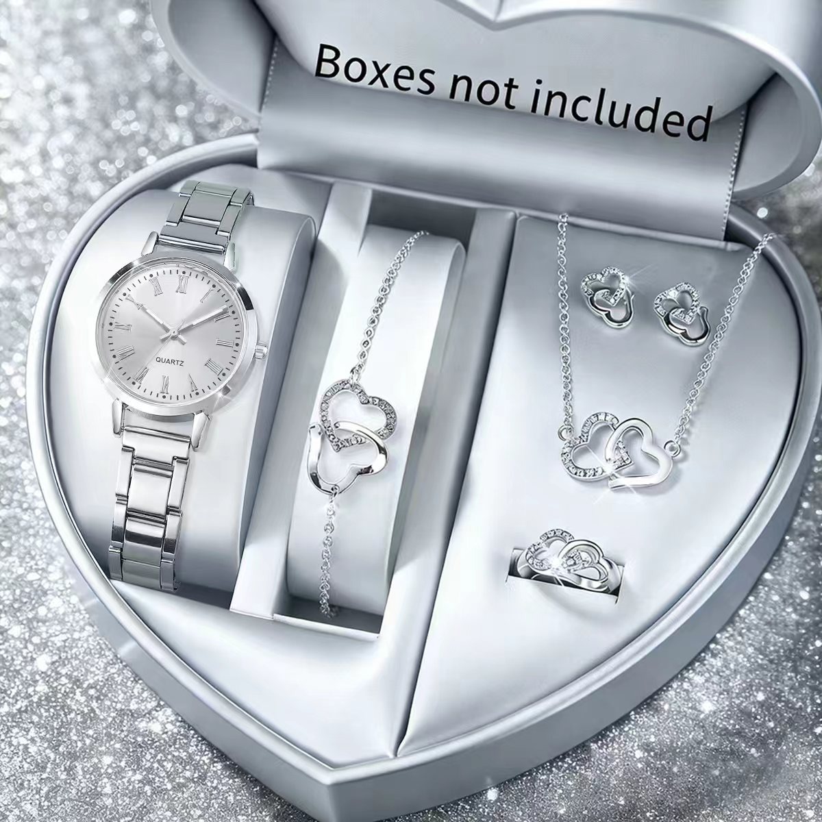 6 ชิ้นแฟชั่นผู้หญิงนาฬิกาควอทซ - Jewelry Like Watches บทวิจารณ์และราคา