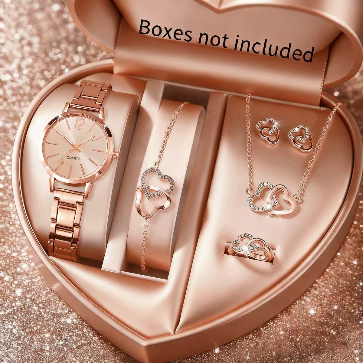 6 ชิ้นแฟชั่นผู้หญิงนาฬิกาควอทซ - Jewelry Like Watches บทวิจารณ์และราคา
