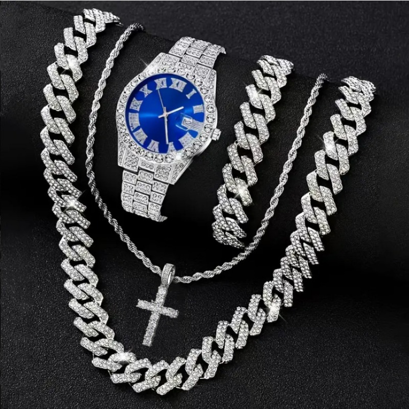 3/4 ชิ้น ชุดเครื่องประดับนาฬิก - Icebox Jewelry Watches บทวิจารณ์และราคา