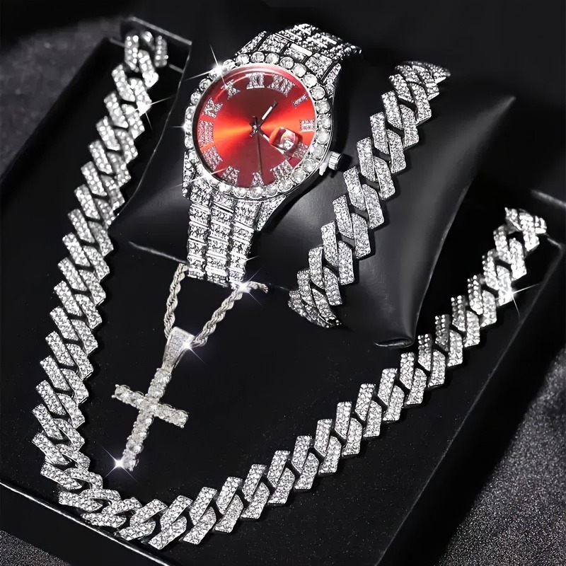 3/4 ชิ้น ชุดเครื่องประดับนาฬิก - Icebox Jewelry Watches บทวิจารณ์และราคา
