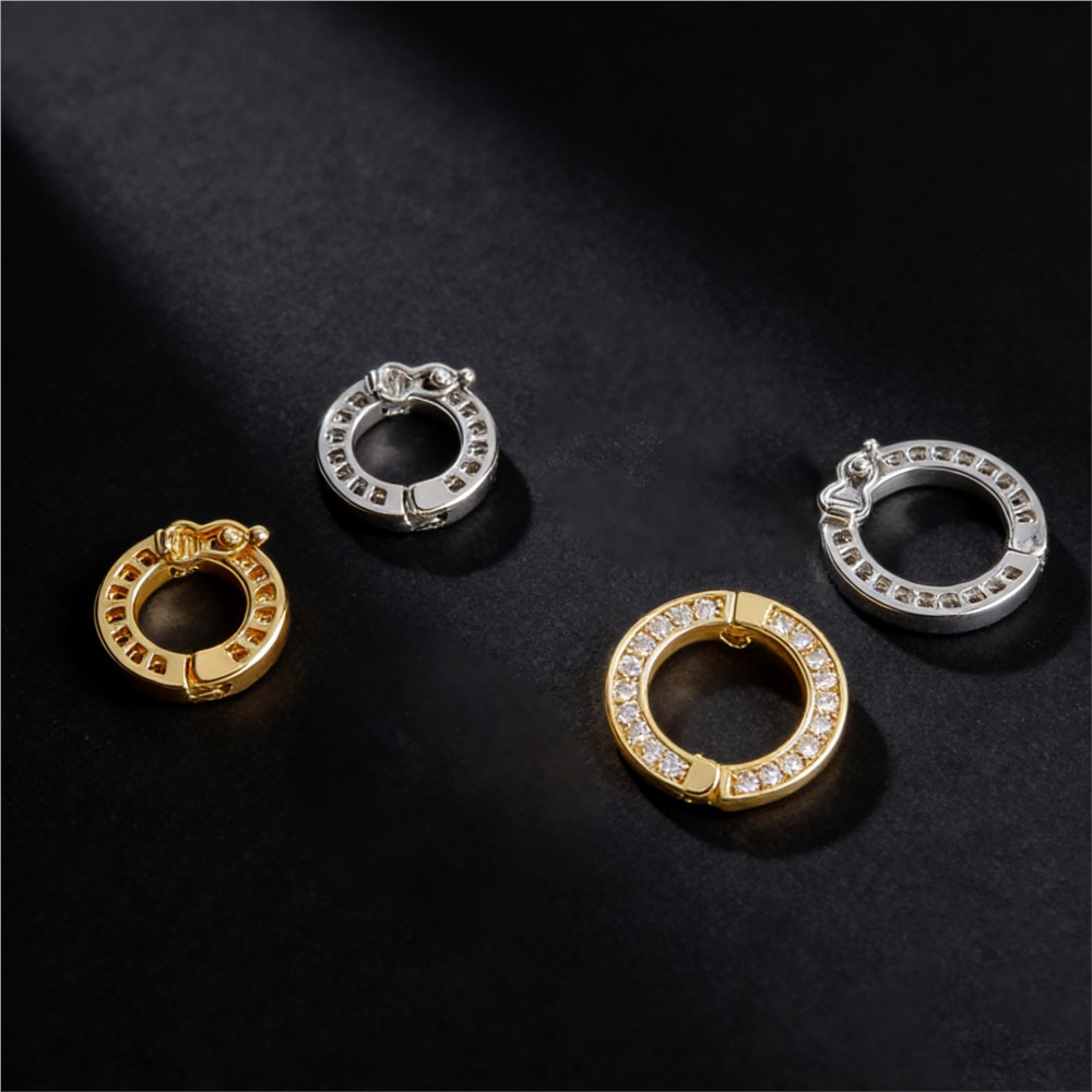 ตัวล็อคแบบกลม 2 ชิ้น ตัวล็อคแบ - Pearl Necklace บทวิจารณ์และราคา