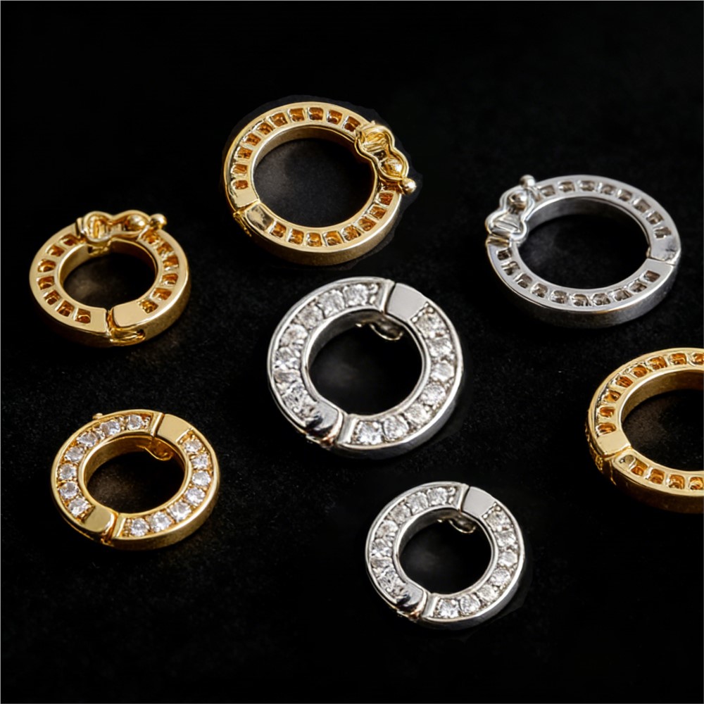 ตัวล็อคแบบกลม 2 ชิ้น ตัวล็อคแบ - Pearl Necklace บทวิจารณ์และราคา