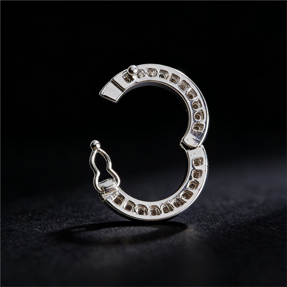 ตัวล็อคแบบกลม 2 ชิ้น ตัวล็อคแบ - Pearl Necklace บทวิจารณ์และราคา