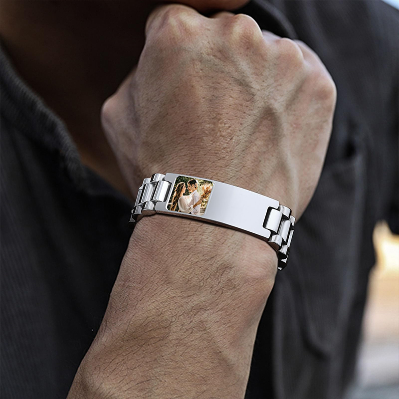 ภาพที่กําหนดเองข้อความสร้อยข้อ - Jewelry Like Watches บทวิจารณ์และราคา