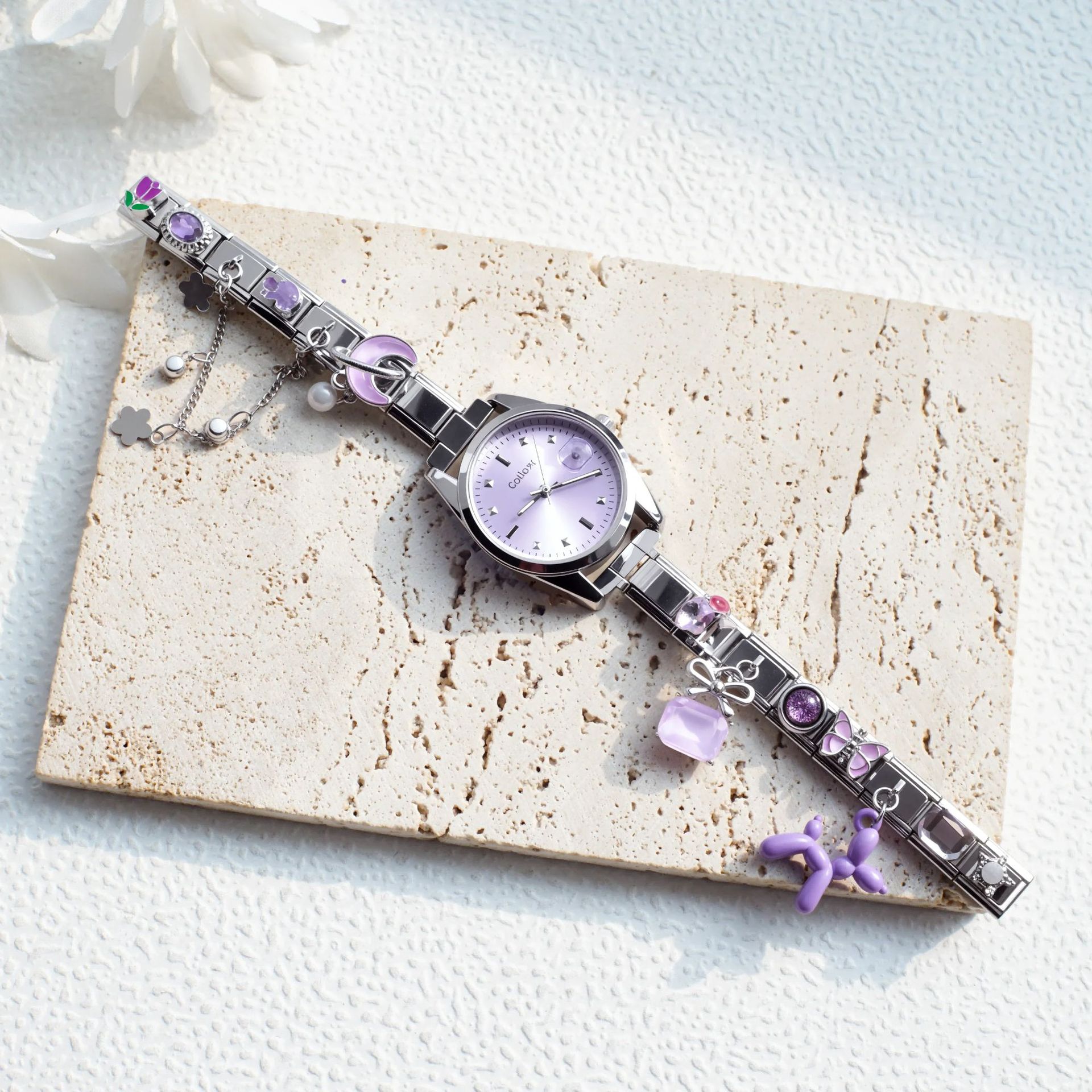 นาฬิกาข้อมือสแตนเลสสตีลสไตล์อิ - Italian Jewelry Watches บทวิจารณ์และราคา