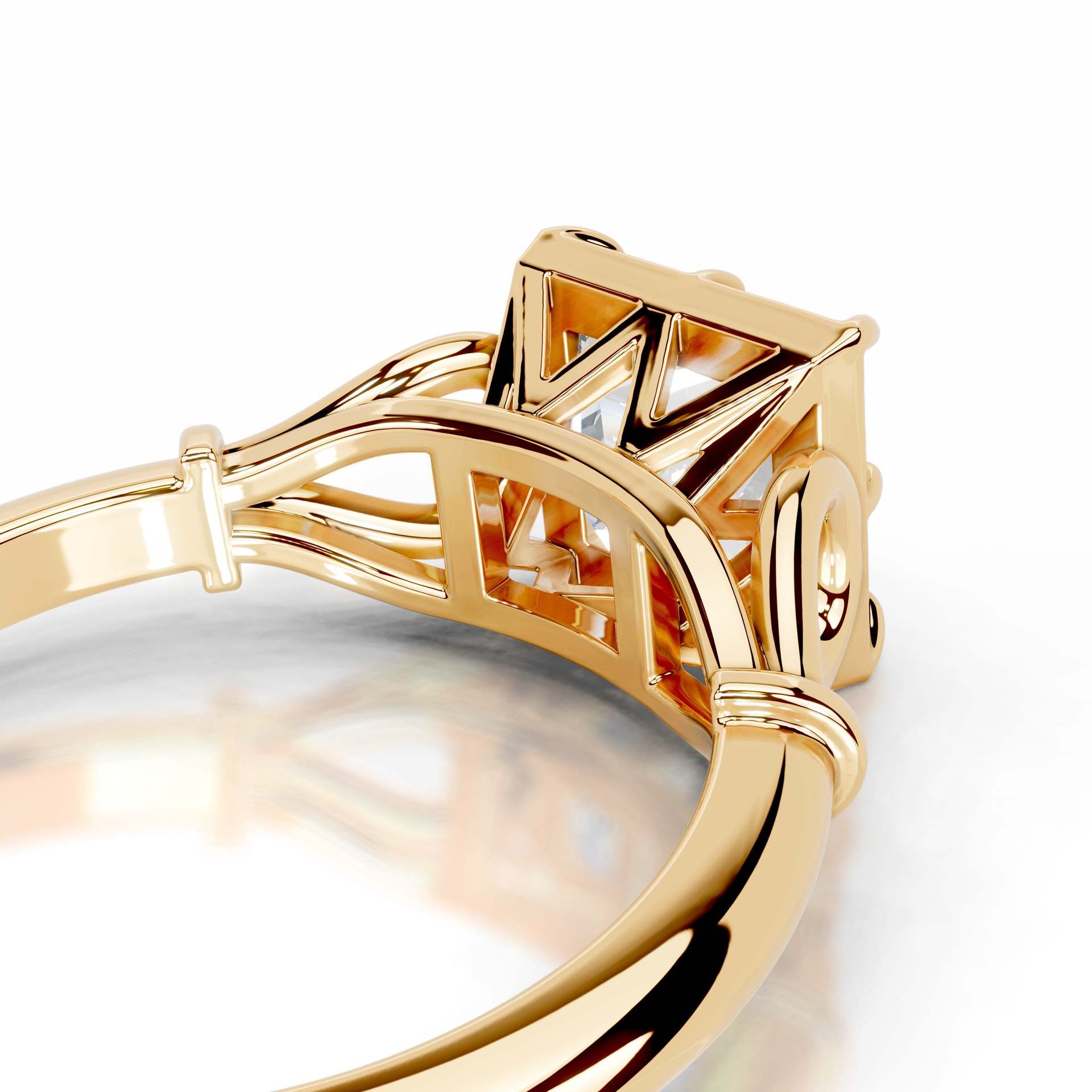 แหวนเงินแท้ 925 ประดับเพชรโมอิ - Moissanite Ring บทวิจารณ์และราคา