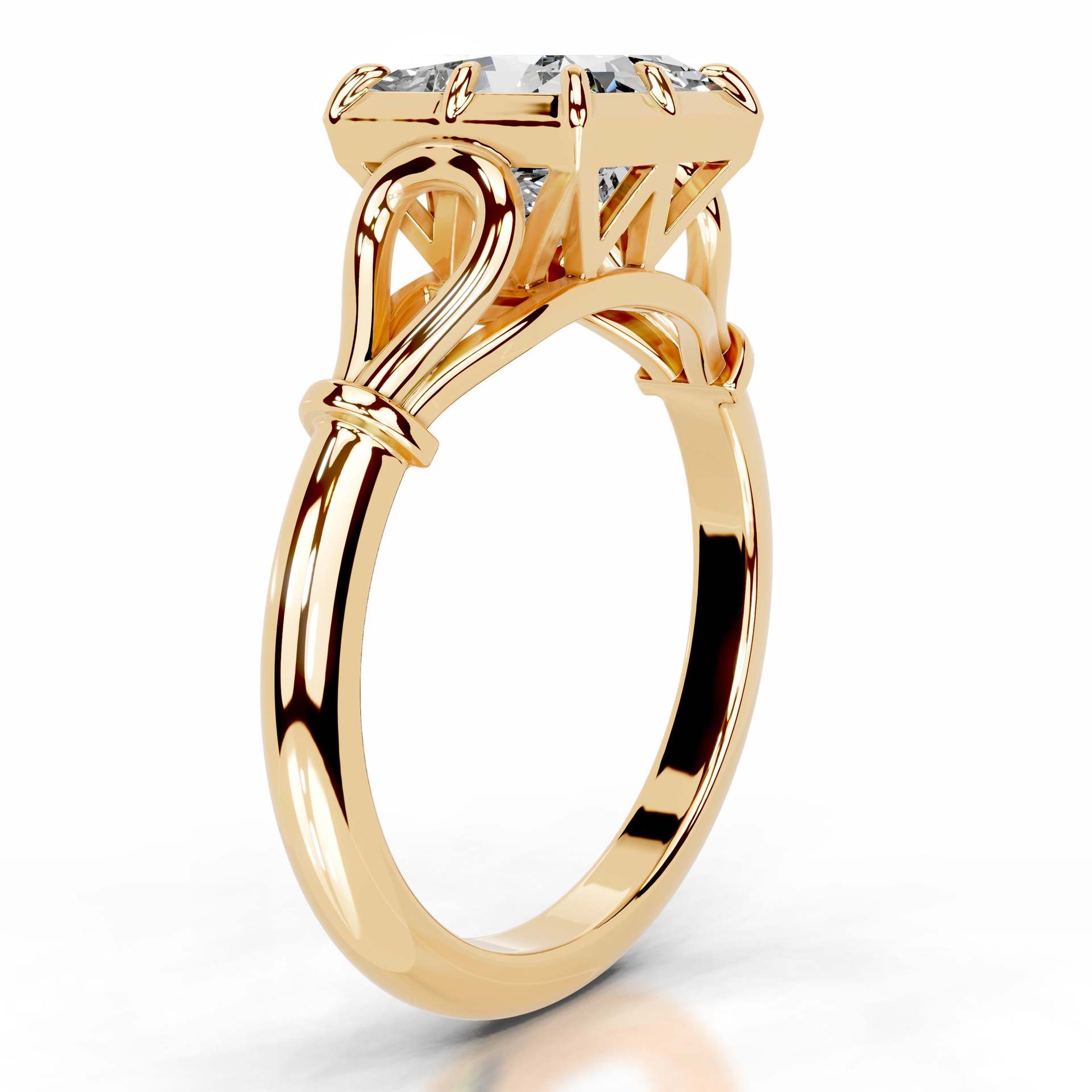 แหวนเงินแท้ 925 ประดับเพชรโมอิ - Moissanite Ring บทวิจารณ์และราคา