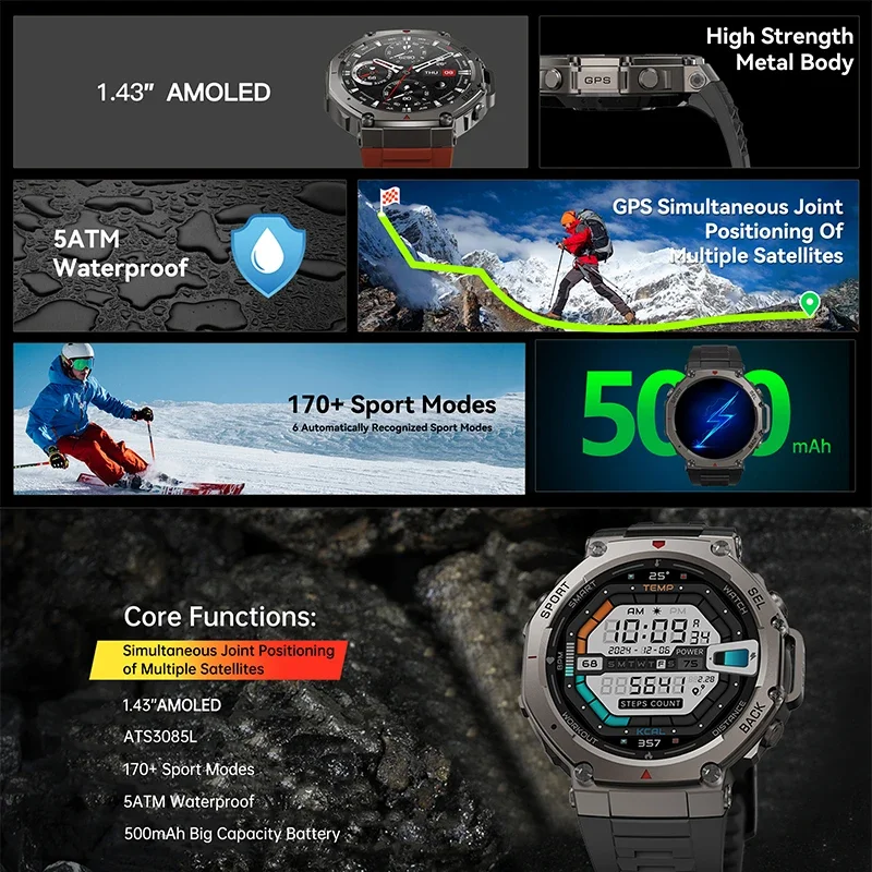 นาฬิกาสมาร์ทวอทช์ทหารรุ่นใหม่  - Italian Jewelry Watches บทวิจารณ์และราคา