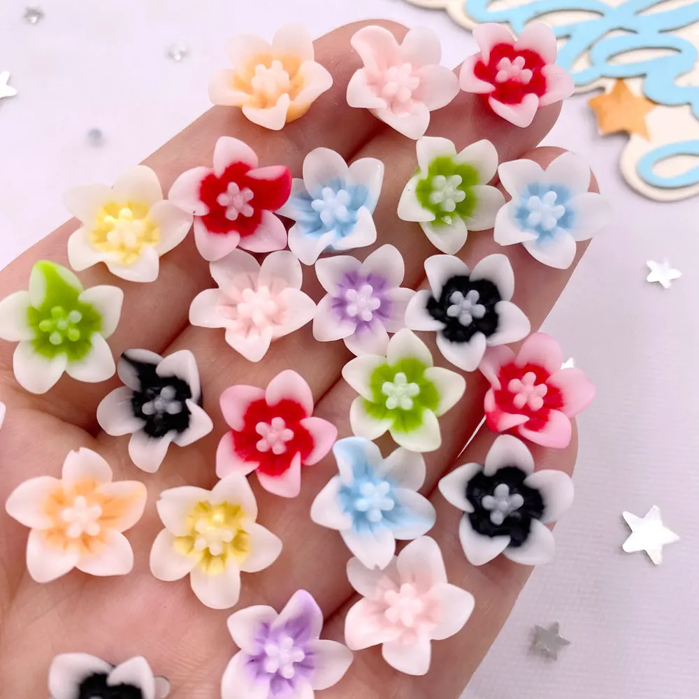 50ชิ้นเรซิน13มม. สีสันผักบุ้งฝ - Paradise Jewelry & Watches Llc Miami บทวิจารณ์และราคา