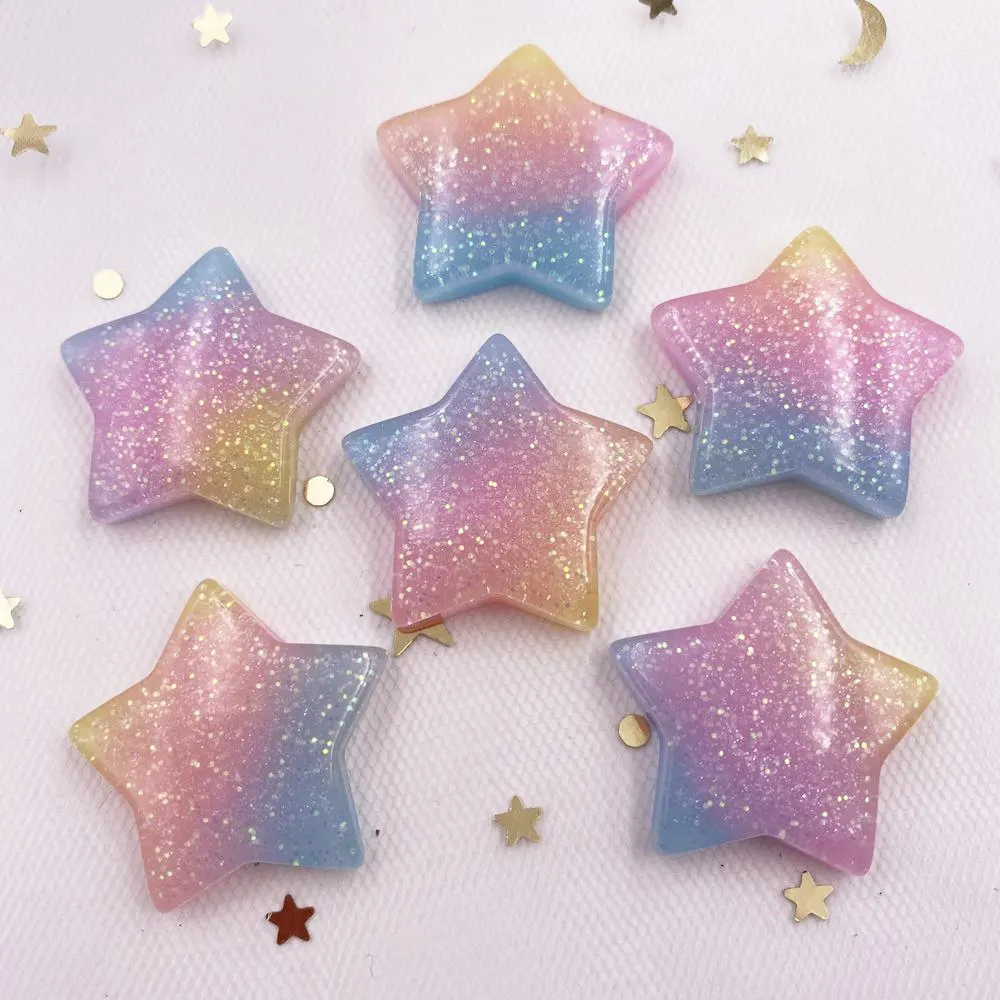 10PCS Glitter Kawaii เรซิ่นที่ - Paradise Jewelry & Watches Llc Miami บทวิจารณ์และราคา
