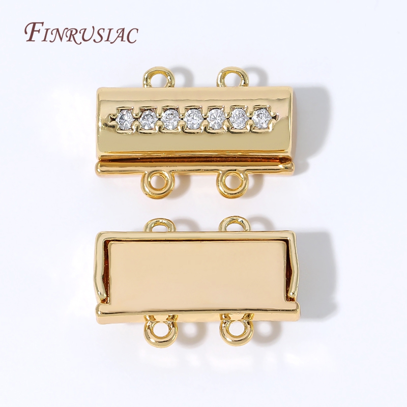 ตัวล็อกสร้อยคอแม่เหล็ก ชุบทอง  - Pearl Necklace บทวิจารณ์และราคา