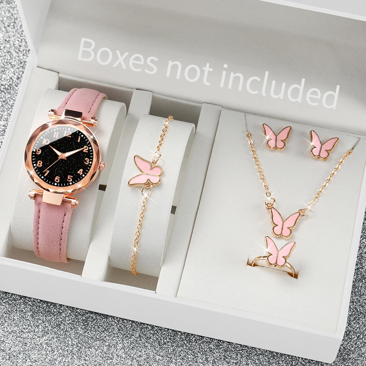 5/6PCS นาฬิกาแฟชั่นผู้หญิงนาฬิ - Jewelry Like Watches บทวิจารณ์และราคา