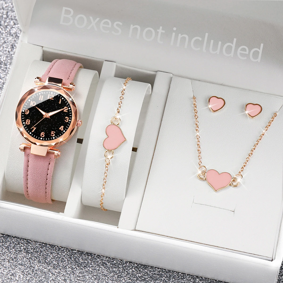 5/6PCS นาฬิกาแฟชั่นผู้หญิงนาฬิ - Jewelry Like Watches บทวิจารณ์และราคา