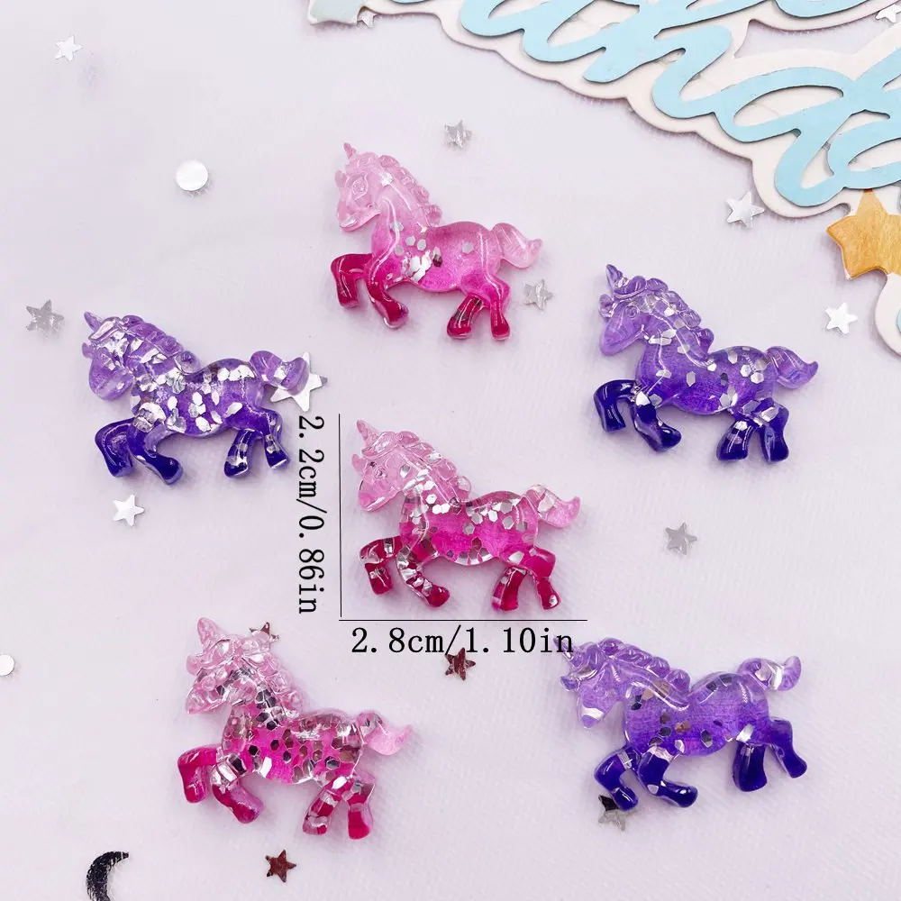 6PCS เรซิ่นที่มีสีสัน Glitter  - Paradise Jewelry & Watches Llc Miami บทวิจารณ์และราคา