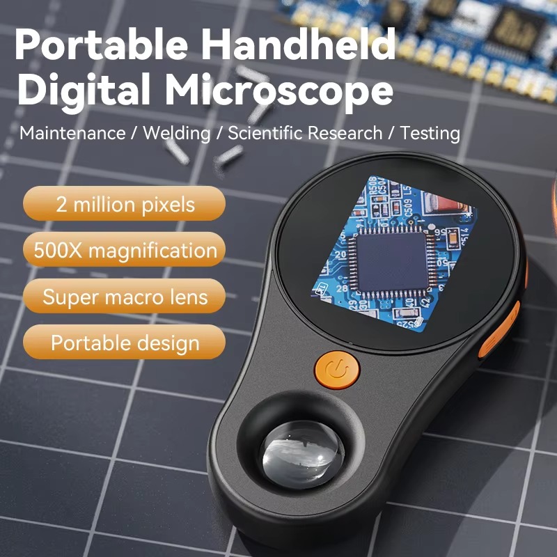 500X กล้องจุลทรรศน์ดิจิตอลแบบใ - Jewelry Watches Repair บทวิจารณ์และราคา