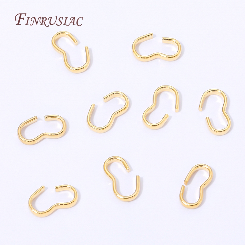 ตัวล็อคแบบตะขอรูปตัว S ชุบทอง  - Gold Plated Ring บทวิจารณ์และราคา