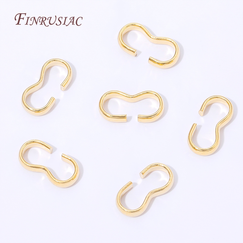 ตัวล็อคแบบตะขอรูปตัว S ชุบทอง  - Gold Plated Ring บทวิจารณ์และราคา