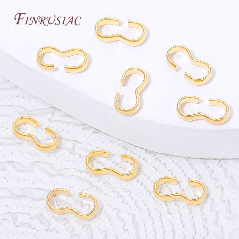 ตัวล็อคแบบตะขอรูปตัว S ชุบทอง  - Gold Plated Ring บทวิจารณ์และราคา
