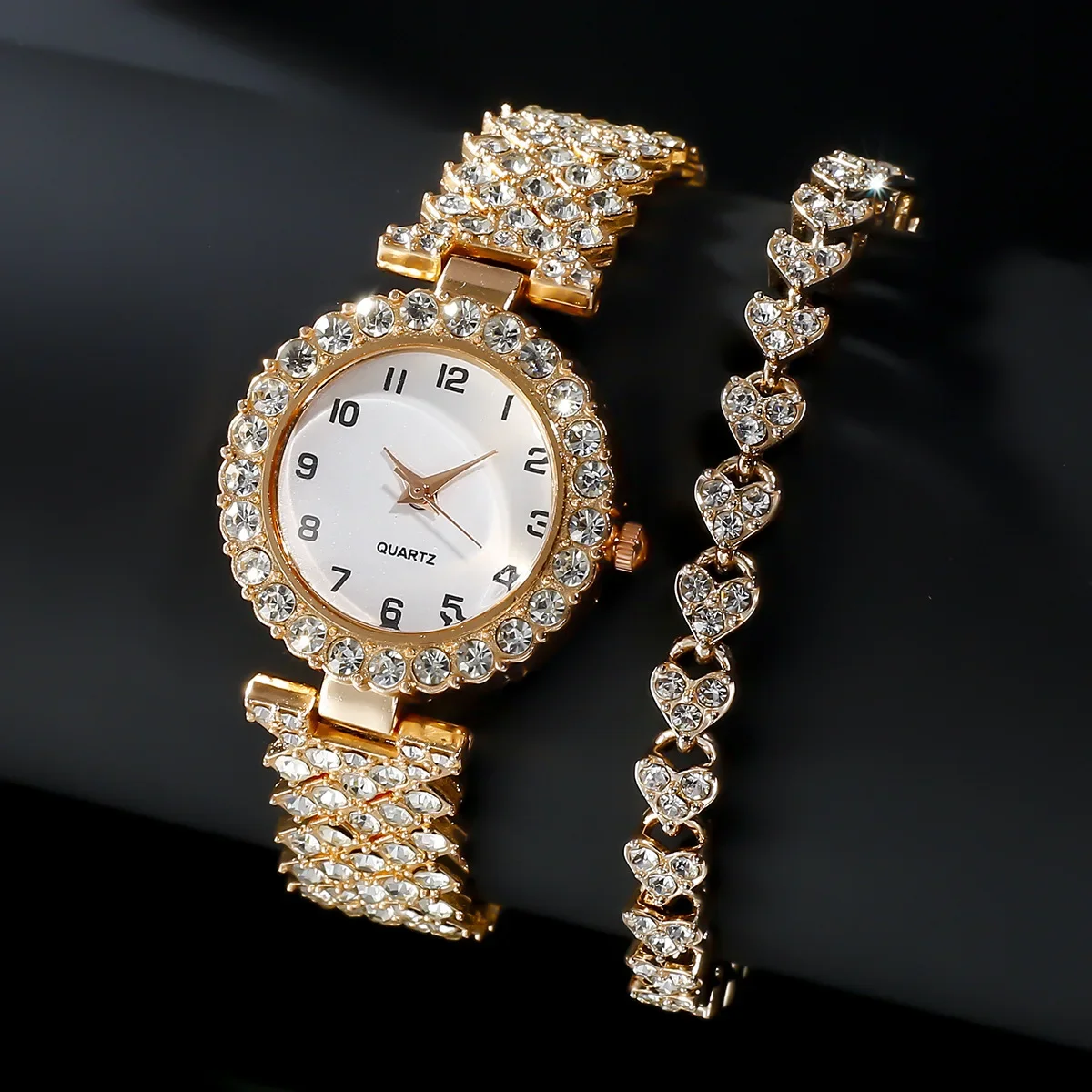 ชุดนาฬิกาข้อมือแฟชั่นหรูหราสำห - Jewelry Like Watches บทวิจารณ์และราคา