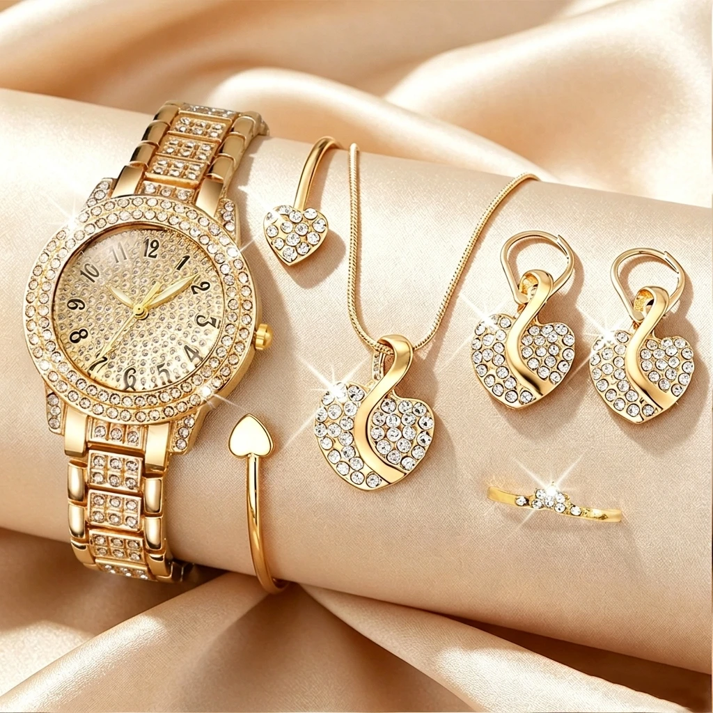 นาฬิกาข้อมือแฟชั่นผู้หญิงประดั - Jewelry Like Watches บทวิจารณ์และราคา