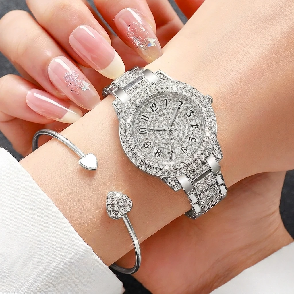 นาฬิกาข้อมือแฟชั่นผู้หญิงประดั - Jewelry Like Watches บทวิจารณ์และราคา