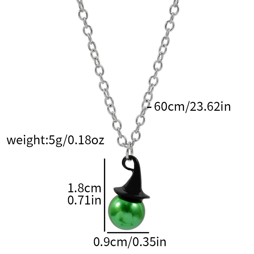 หมวกแม่มดและมงกุฎสไตล์ Wicked  - Pearl Necklace บทวิจารณ์และราคา