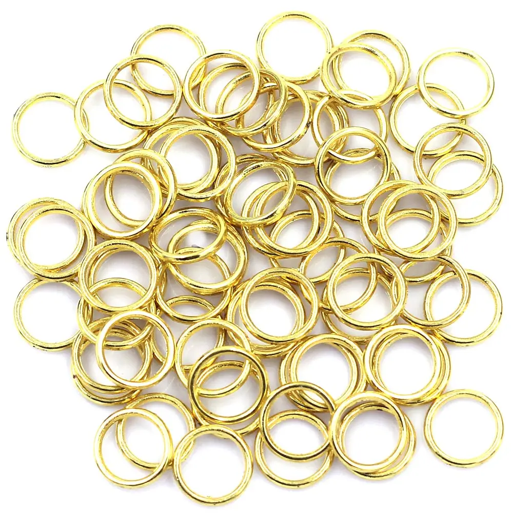 500 ชิ้น ห่วงเปิดโลหะผสมชุบทอง - Gold Plated Ring บทวิจารณ์และราคา