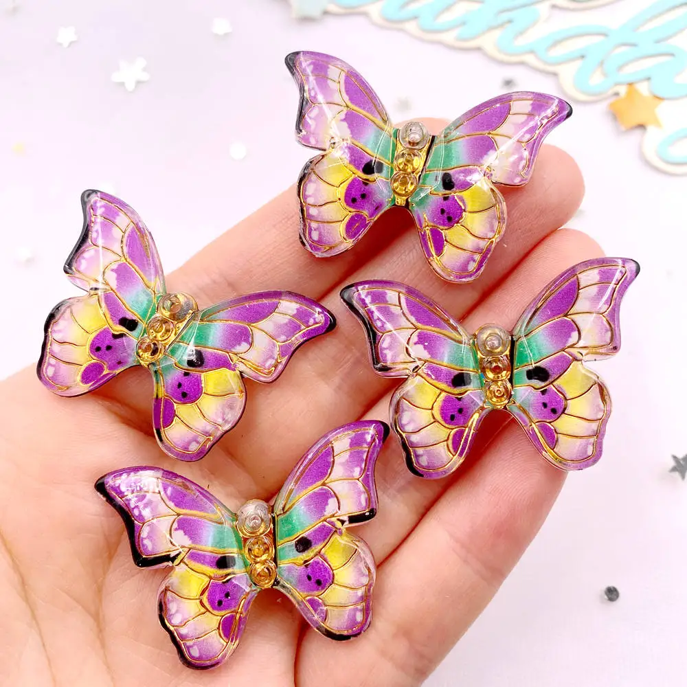 10pcs สีสันสวยงามตุ๊กตาผีเสื้อ - Paradise Jewelry & Watches Llc Miami บทวิจารณ์และราคา