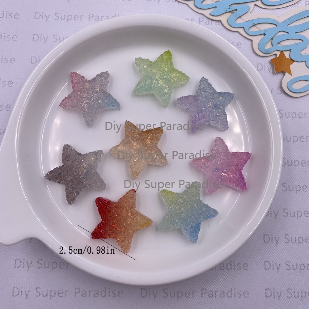 10PCS เรซิ่นลูกอมสีสีสันกุหลาบ - Paradise Jewelry & Watches Llc Miami บทวิจารณ์และราคา