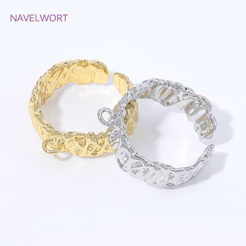 แหวนทอง 18K ชุบทองเหลืองลายเส้ - Gold Plated Ring บทวิจารณ์และราคา