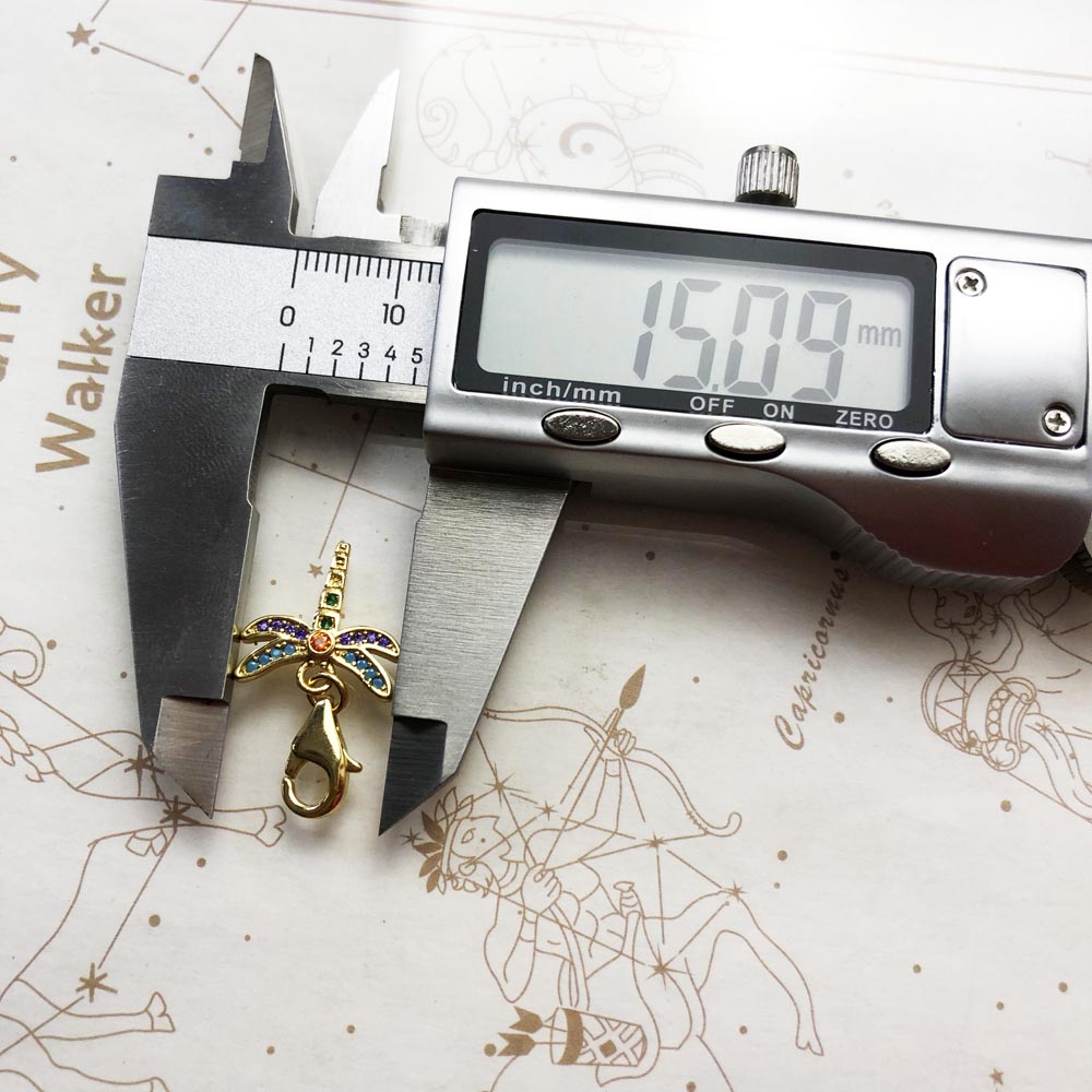 Dragonfly Charm จี้ฤดูใบไม้ร่ว - Paradise Jewelry & Watches Llc Miami บทวิจารณ์และราคา