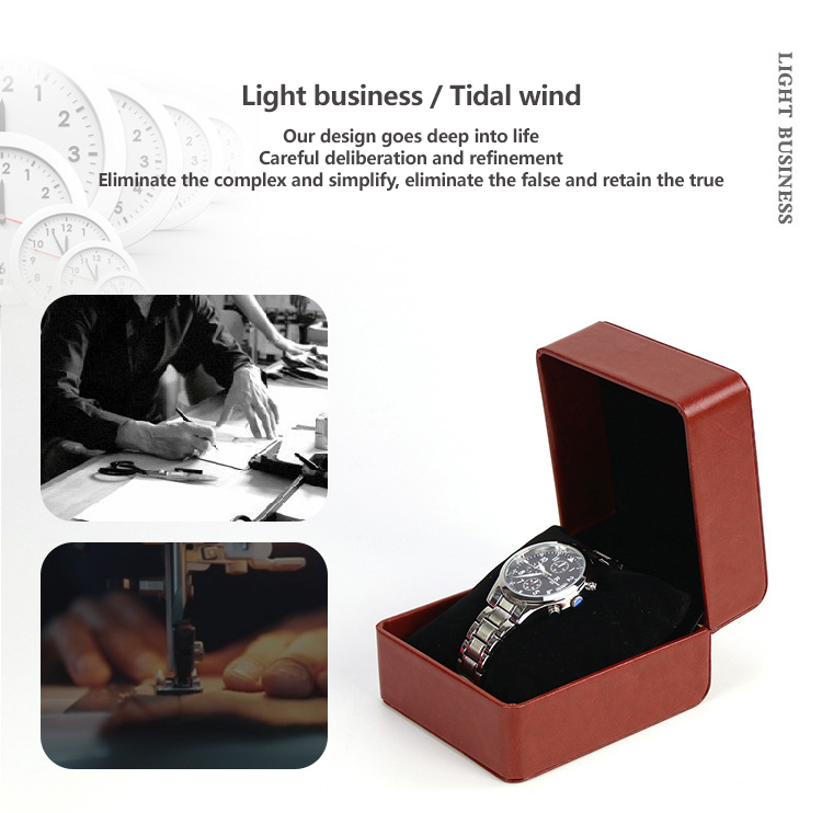 แฟชั่นหนังนาฬิกากล่องผู้ถือนาฬ - Best Jewelry Watches Women บทวิจารณ์และราคา