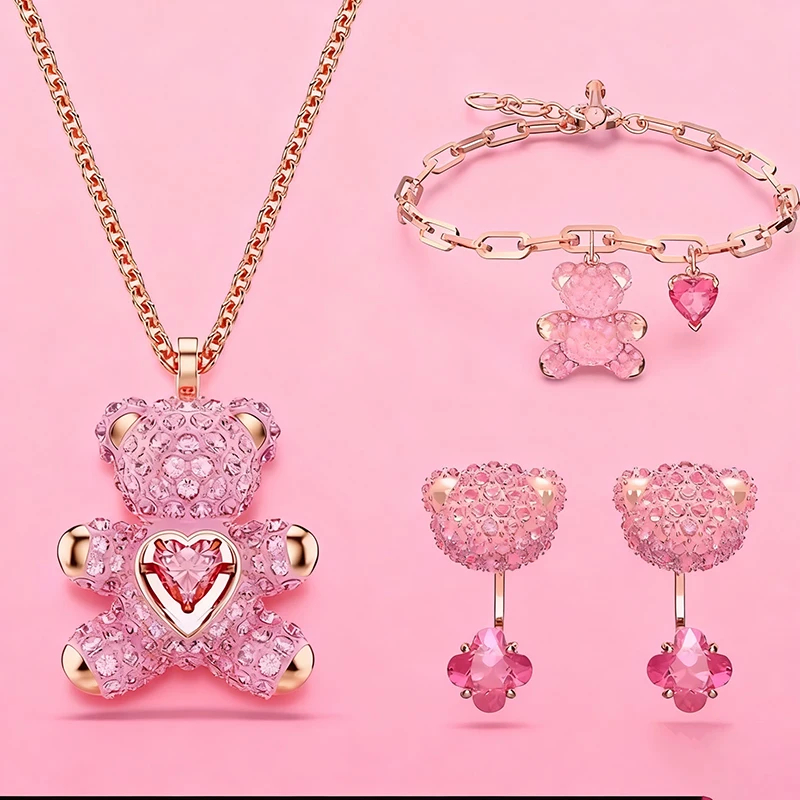 ชุดกำไลข้อมือคริสตัลรูปหัวใจสุ - Rose Gold Bracelet บทวิจารณ์และราคา