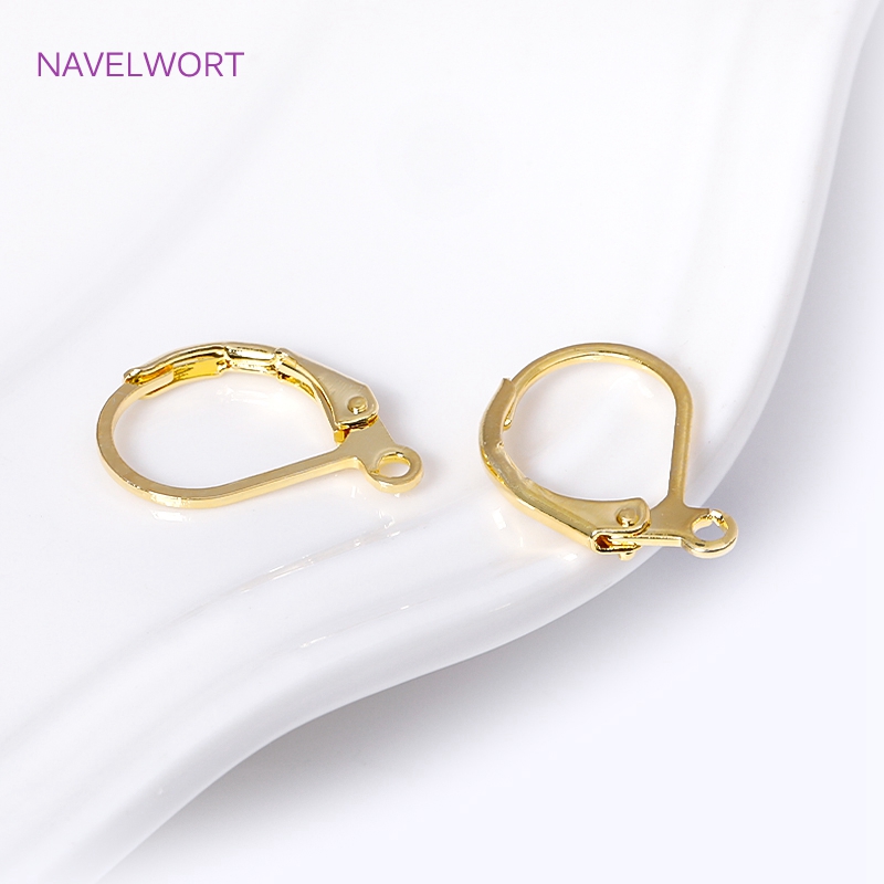 แฟชั่นภาษาฝรั่งเศสคําต่างหู LE - Gold Plated Ring บทวิจารณ์และราคา