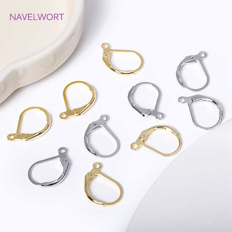 แฟชั่นภาษาฝรั่งเศสคําต่างหู LE - Gold Plated Ring บทวิจารณ์และราคา