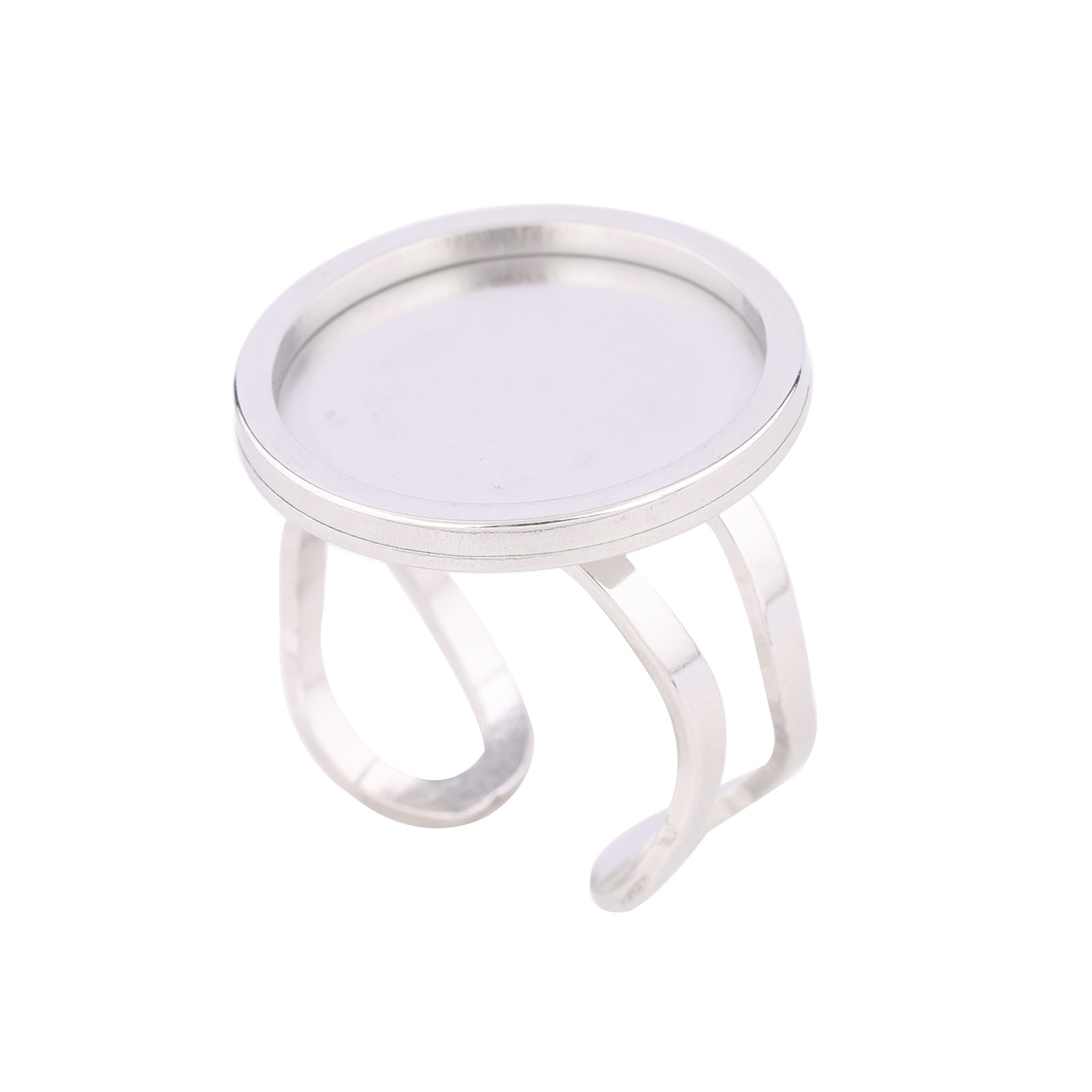 5pcs 18mm รอบ Cabochon แหวน BE - Gold Plated Ring บทวิจารณ์และราคา