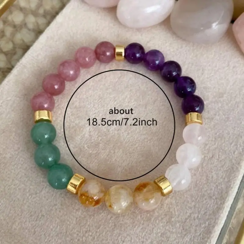 สร้อยข้อมือลูกปัดอเมทิสต์ธรรมช - Rose Gold Bracelet บทวิจารณ์และราคา