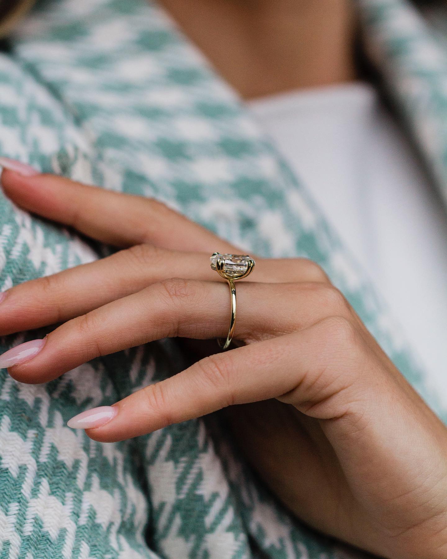 แหวนมอยซาไนต์สังเคราะห์ 5 กะรั - Moissanite Ring บทวิจารณ์และราคา